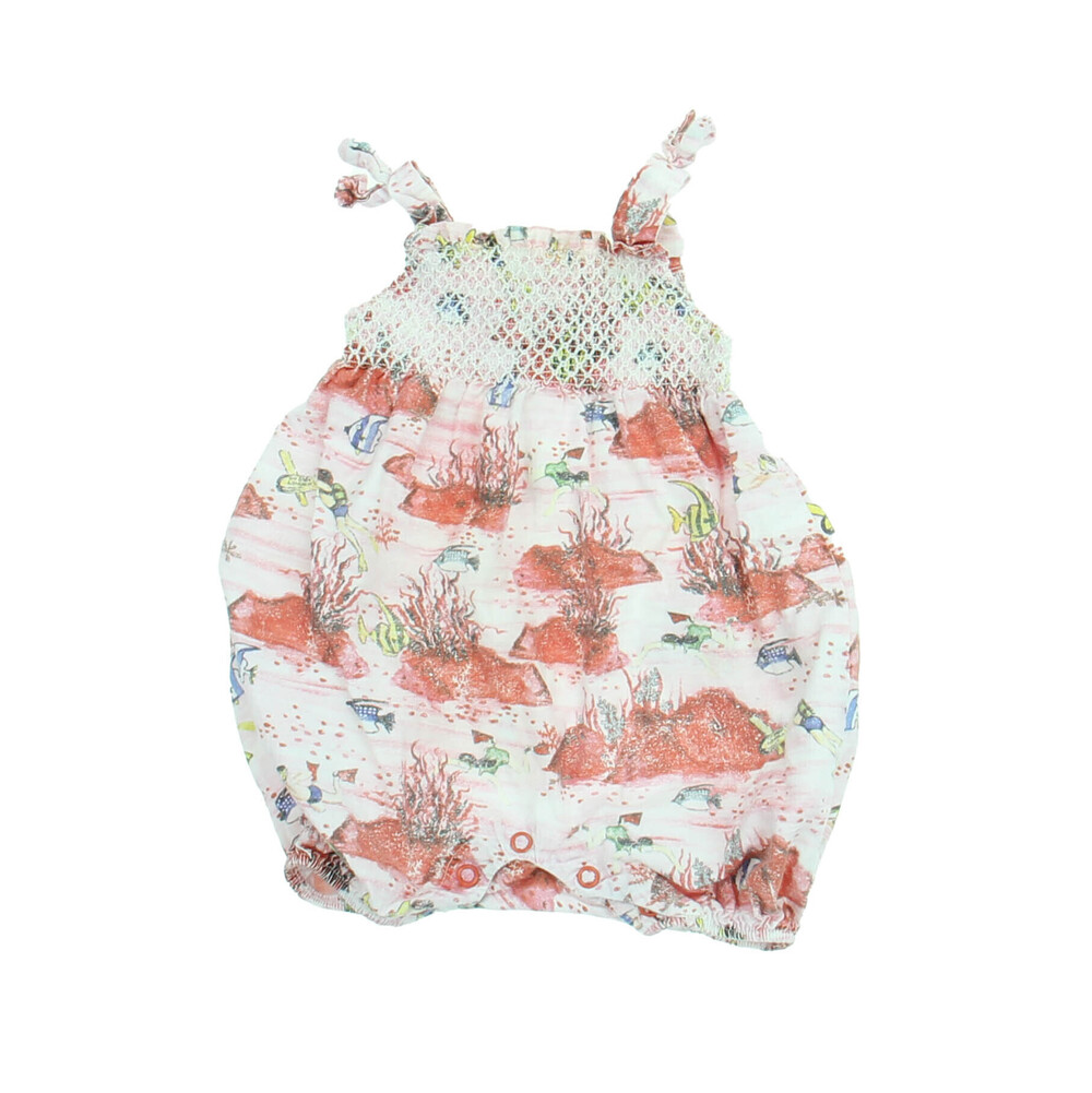 Oh Baby London Girls Pink Romper size: 3-6 Months